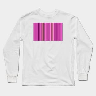 Pink Stripes Long Sleeve T-Shirt